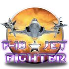 Fly F18 Jet Fighter Airplane Free 3D Game Attack ícone
