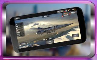 پوستر Fly F18 Jet Fighter Airplane Free 3D Game Attack