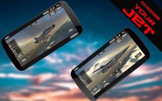 Fly F18 Jet Fighter Airplane Free 3D Game Attack 截图 1