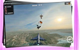 Fly F18 Jet Fighter Airplane Free 3D Game Attack imagem de tela 2