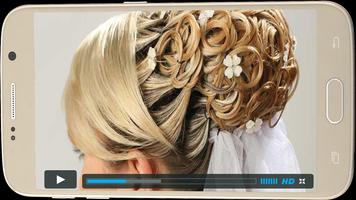 Hair Styles Steps HD Videos captura de pantalla 1