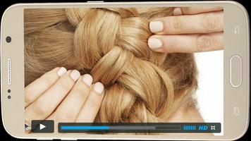 Hair Styles Steps HD Videos Ekran Görüntüsü 2