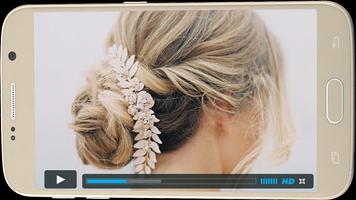 Hair Styles Steps HD Videos capture d'écran 3