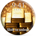 Ouro Tela de bloqueio