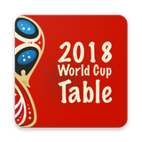 2018 World Cup Table ไอคอน