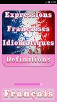 French idiomatic expressions Affiche