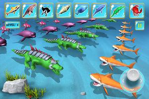 Underwater Sea Animals Kingdom Battle Simulator screenshot 2