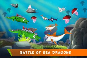 Underwater Sea Animals Kingdom Battle Simulator screenshot 3