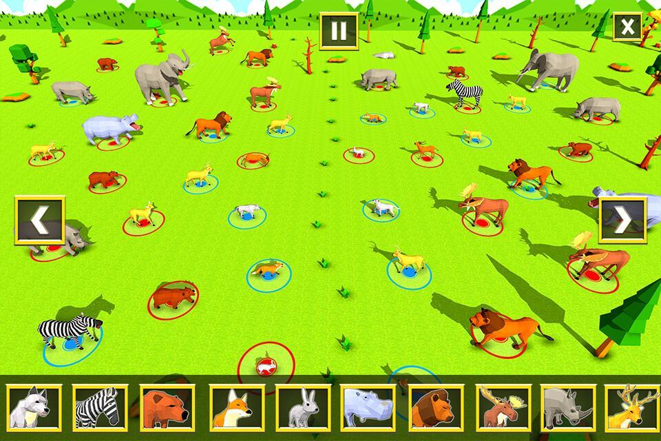 Wild animals игра