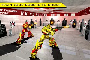 Robot Transforming Game - Real Robot Car Transport imagem de tela 3