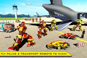 Robot Transforming Game - Vận chuyển Xe Real Robot bài đăng