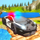 Police Car Driver Offroad-icoon