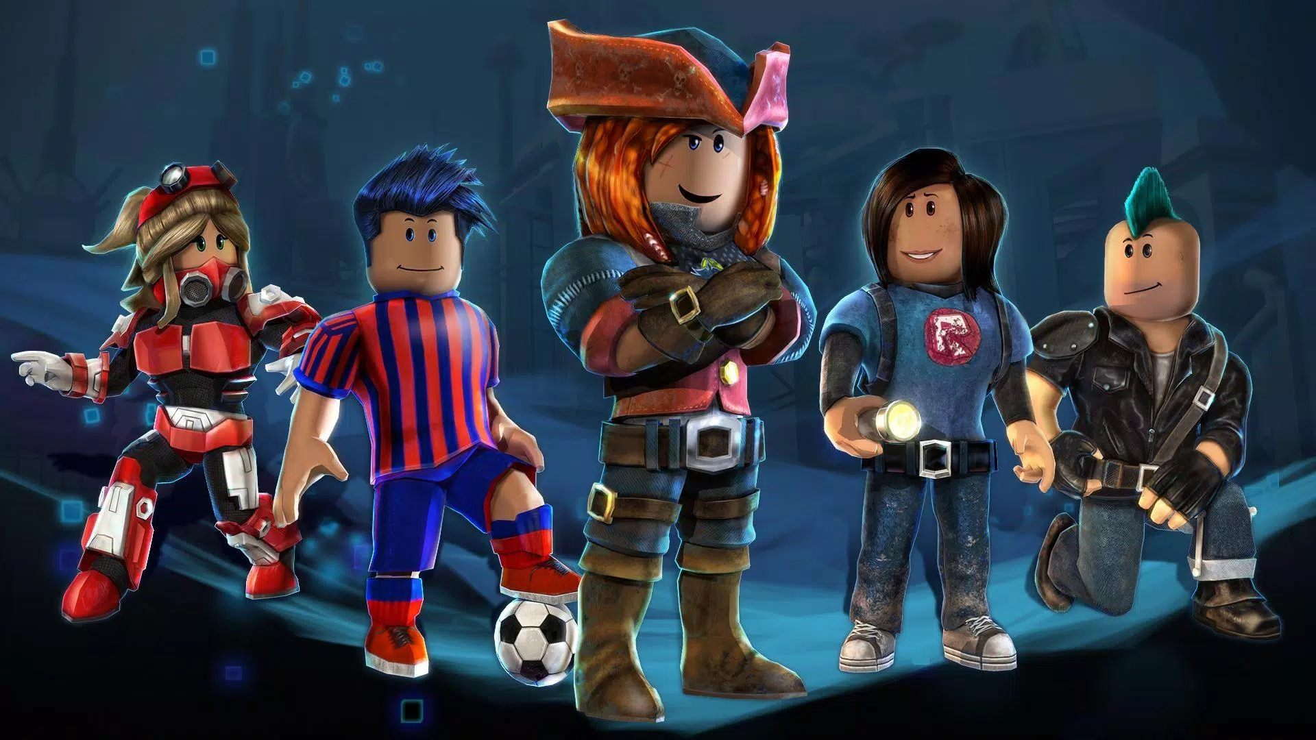 Fundo Personagens De Brinquedo Em 3d Fundo, Foto Do Roblox Imagem de plano  de fundo para download gratuito