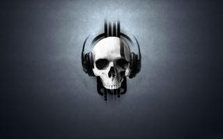 Skull wallpaper HD Affiche
