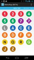 Metro Nap App for NYC Subway plakat