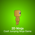 2D Ninja - Jumping Ninja Game icône