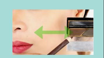 How to Fill in Eyebrows اسکرین شاٹ 1