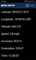 GPS Data capture d'écran 2