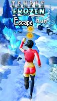 Temple Frozen Escape Run 3D Affiche