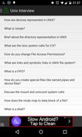 Unix Interview QA Ekran Görüntüsü 2