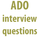 ADO interview questions APK