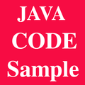 Java Code examples