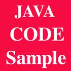 Java Code examples ไอคอน