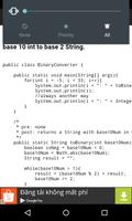 Java Code examples capture d'écran 1