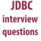 JDBC Interview questions 图标