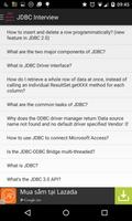 Poster JDBC Interview questions