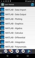 Learn matlab capture d'écran 1
