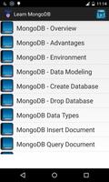 Learn mongoDB poster