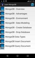 Learn mongoDB постер