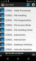 برنامه‌نما Learn cobol عکس از صفحه
