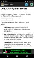 Learn cobol Screenshot 2