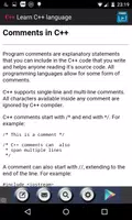 Learn C++ language скриншот 2