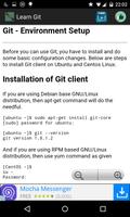 Learn Git স্ক্রিনশট 2