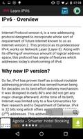 Learn IPv6 capture d'écran 1