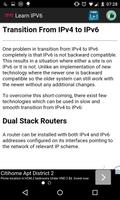 Learn IPv6 capture d'écran 2