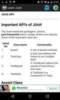Learn JUnit スクリーンショット 2