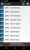 Learn jdbc پوسٹر