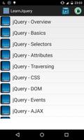 Learn jQuery โปสเตอร์