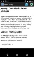 Learn jQuery স্ক্রিনশট 2