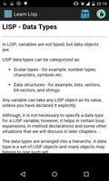 Learn lisp capture d'écran 2