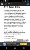 Learn python screenshot 2