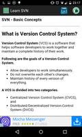 Learn SVN Screenshot 1