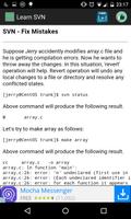 Learn SVN capture d'écran 3