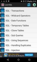 Learn SQL 스크린샷 1