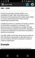 Learn XML capture d'écran 2