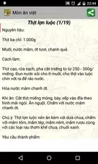 Món ăn việt APK Herunterladen